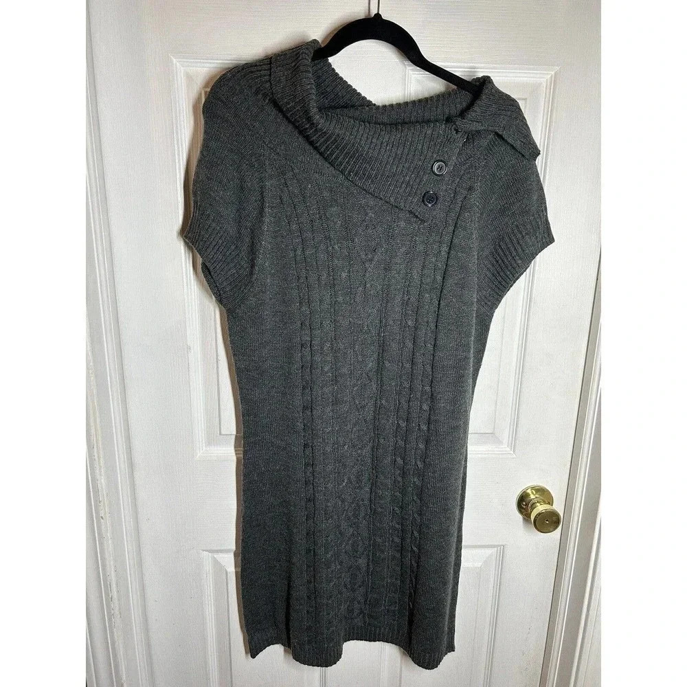 Massini Sweater Dress Short Sleeve Women's Size Xl